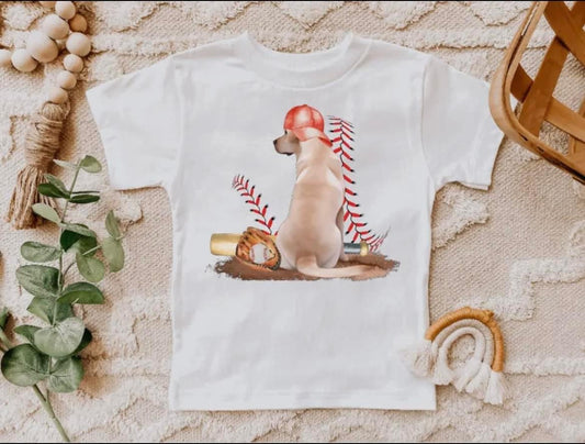 Baseball Pup Tshirt