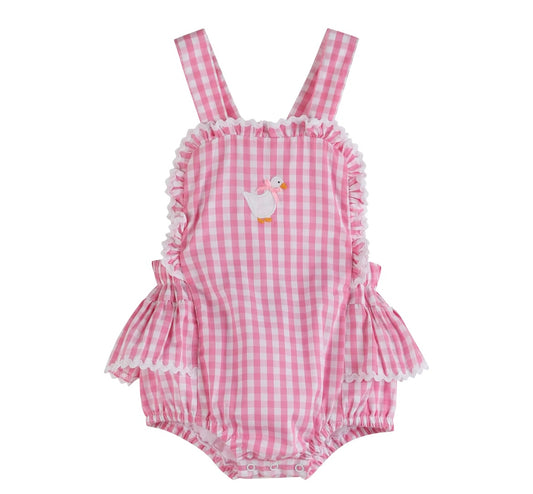 Goose Ruffle Romper